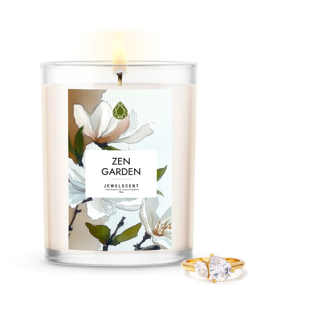 JewelScent - Zen Garden 18oz Home Jewelry Candle